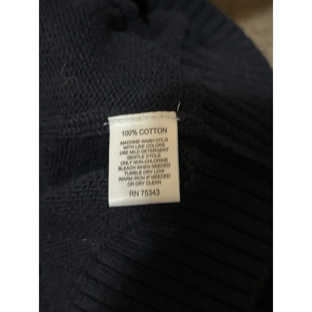 Boven & Wright‎ Mens L Argyle Zip Up Sweater Black Gray Mock Neck Cotton
